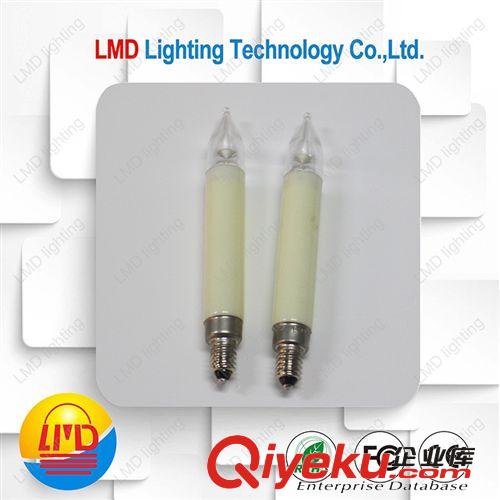 专业供应yzPC料白色高放水T15LED蜡烛灯 8-55V