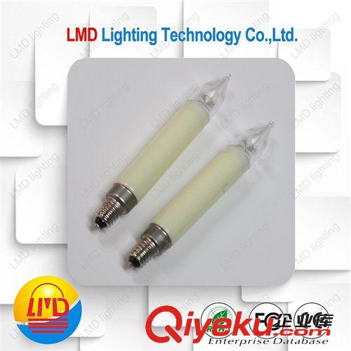 专业供应yzPC料白色高放水T15LED蜡烛灯 8-55V