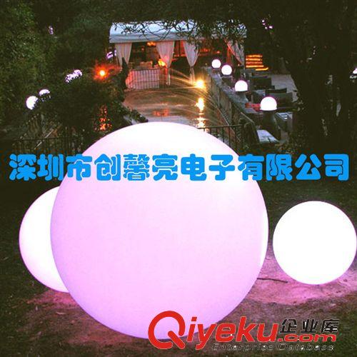 外贸热销 LED舞台球灯 16色发光 遥控变色 防水可充电