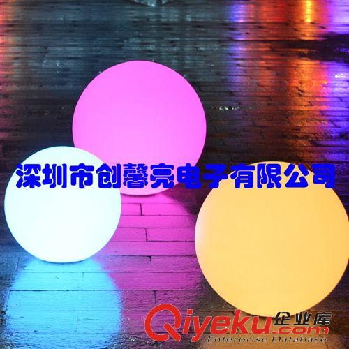 外贸热销 LED舞台球灯 16色发光 遥控变色 防水可充电