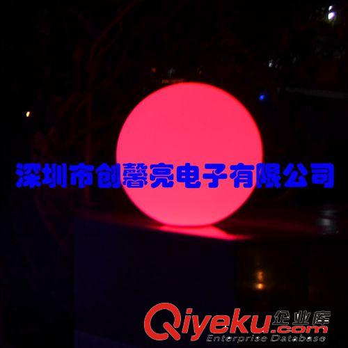 多彩发光 LED发光圆灯 水中景观灯 遥控变色 防水充电特性