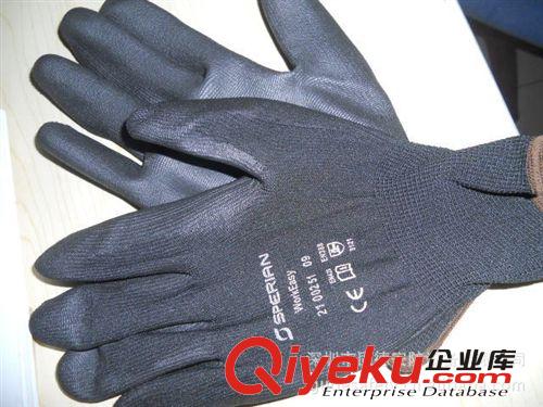 斯博瑞安2100251cn涤纶pu涂层手套pu耐磨手套工业手套