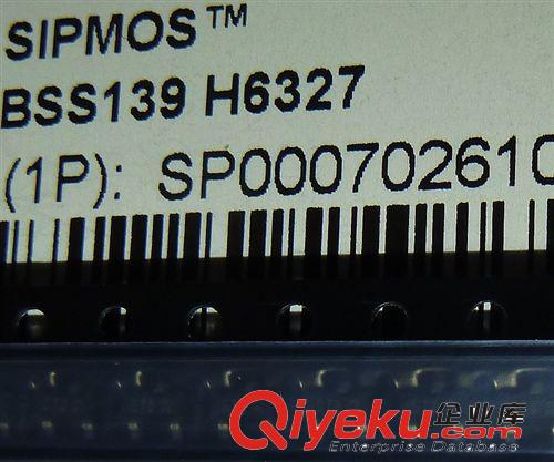 BSS139H6327XT MOSFET> Infineon{jd1}原装进口zp