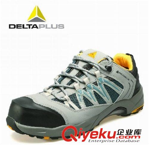 代尔塔301330运动型安全鞋 牛皮带尼龙网眼鞋