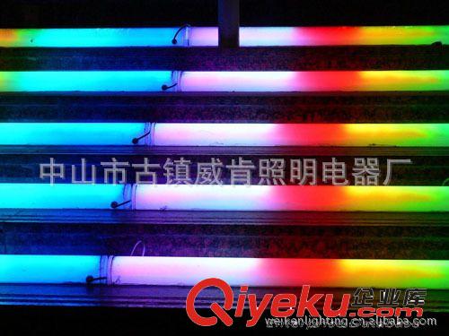 【威肯】LED贴片护栏管 D50mm3528 铝槽护栏管 LED贴片护栏灯批发