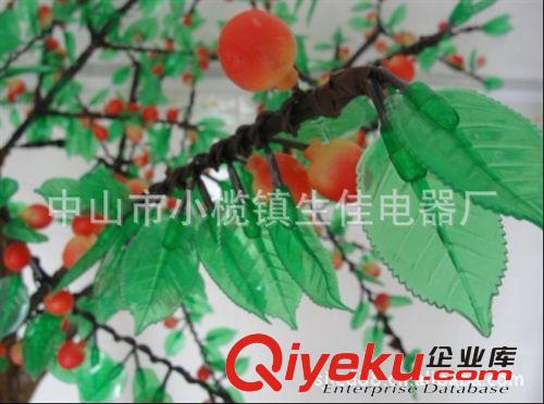 shengjia beautiful outdoor decorative fruit led light tree