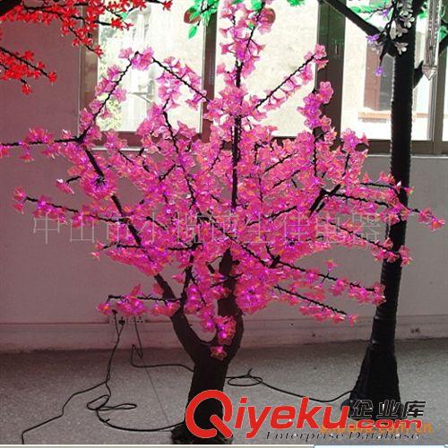 吉林led粉色杜鹃花仿真树灯、高:150cm、1008pcs 可订做规格