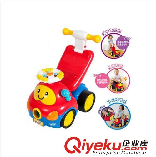 英纷益智玩具学步车1-3岁婴儿幼儿宝宝健身器推车喷喷踏行车0818