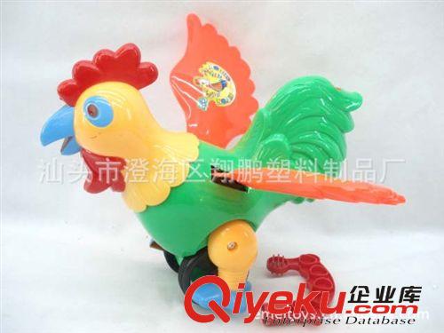 【乐美玩具】供应儿童益智玩具 手推公鸡 惯性推拉玩具 推拉公鸡