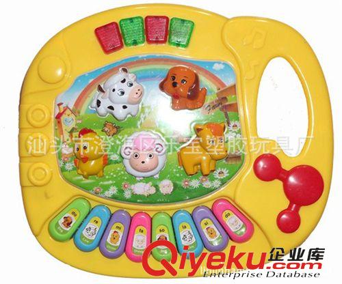 益智玩具 动物农场音乐琴 宝宝电子琴 学习动物叫声玩具琴 54819