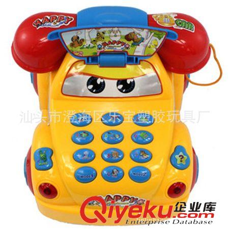 多功能学习机 走路电话机玩具 儿童双语提问早教机 电话车 71326