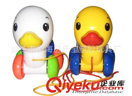 益智玩具 拖拉小鸭子 拉线QQ鸭玩具 婴儿学步早教玩具 69866