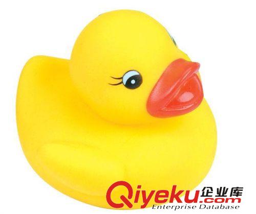 香港大黄鸭 赠品 促销品 洗澡玩具 儿童玩具 小黄鸭BB响