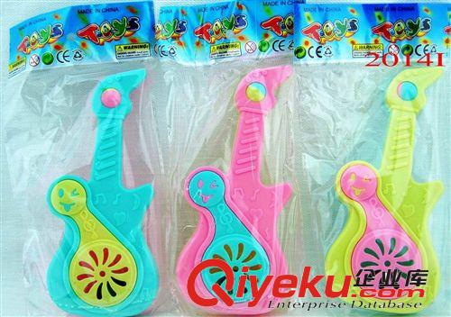 吉它摇铃    婴儿玩具 儿童玩具 环保料 塑料铃鼓
