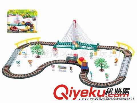 轨道 玩具 电动轨道 批发电动时光列车6601 玩具批发