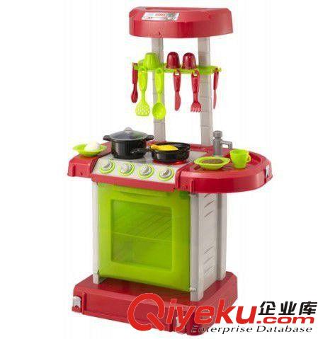 英国Smart过家家玩具儿童手提厨房可折叠式厨房声光效果豪华版