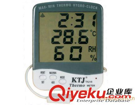 厂家批发 原装zp 好质量  KTJ 电子数显温湿度计 TA218A