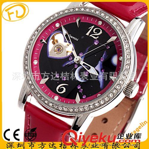 女装皮带钻表 十二星座手表  双子座 石英个性创意手表 深圳厂