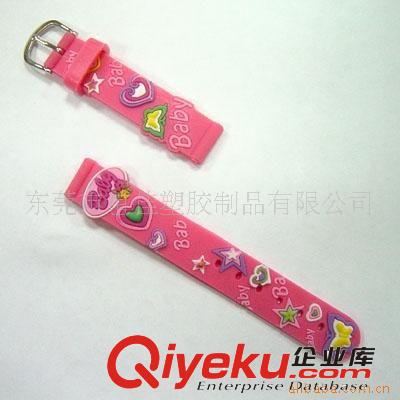 硅胶表带、供应PVC软胶手表带，时尚手表带，礼品表