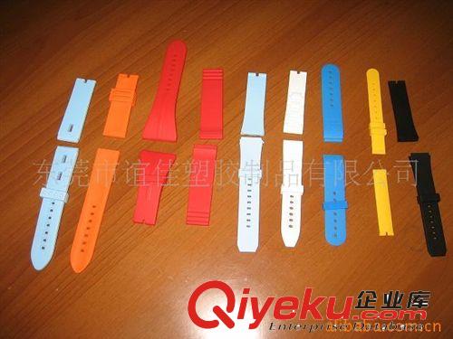 硅胶表带、供应PVC软胶手表带，时尚手表带，礼品表