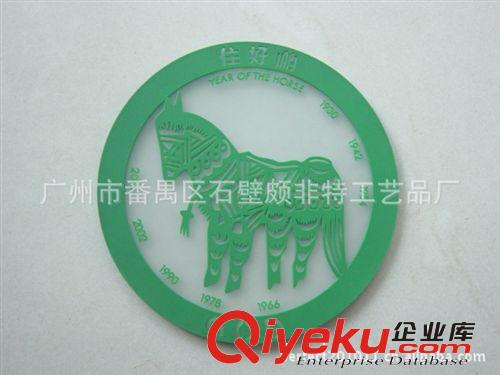 广东厂家生产PVC软胶杯垫，PVC环保杯垫等，专业生产，可定制