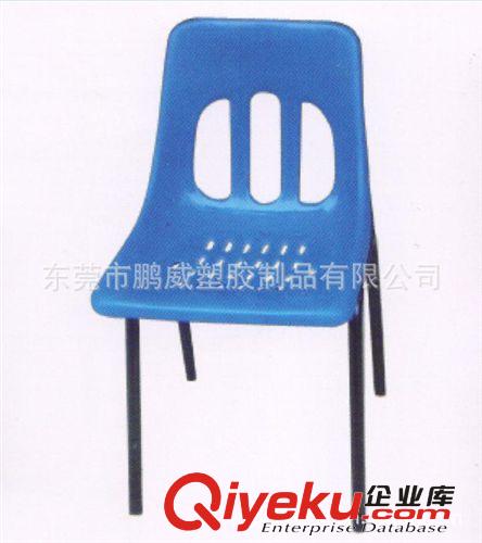 厂促销珠海塑料椅子/ 塑料圆凳/结实耐用加固钢塑椅子