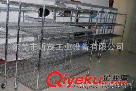 供应广州线网碳钢镀烙架、珠海线网货架、中山工厂车间线网货架