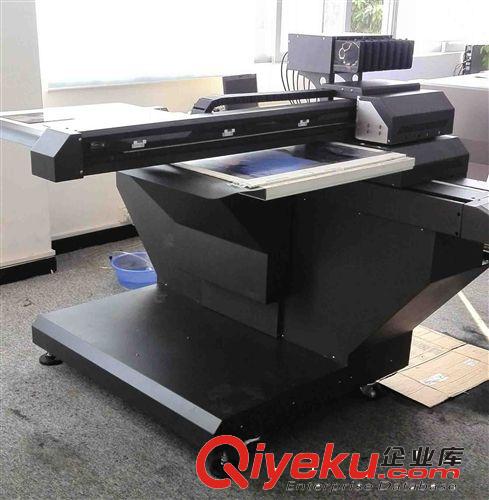 广州诺彩双喷头彩色打印机油画UV平板彩印机喷墨印花机*