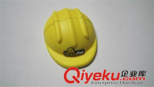 厂家供应建筑工程礼品 安全帽U盘 /头盔U盘 适用于楼盘开发礼品