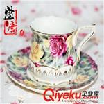 盛唐陶瓷大量供应各种彩绘陶瓷茶杯，陶瓷碗碟，陶瓷水杯批发。