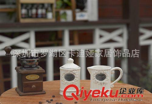 特价供应 精品咖啡套件 精致古典陶瓷摆件 RY-309