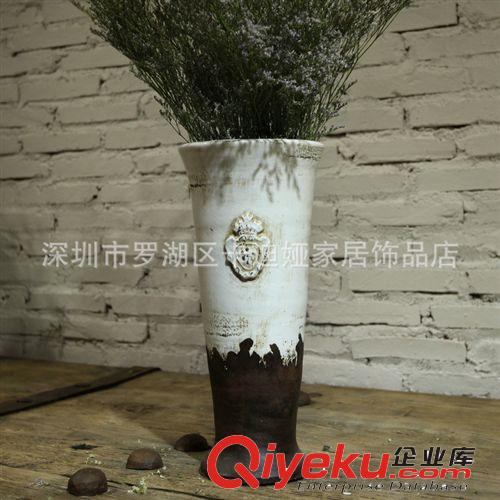厂家直销  卡维尔花瓶 白色仿古花瓶 HT-832W  质量可靠 价格优惠