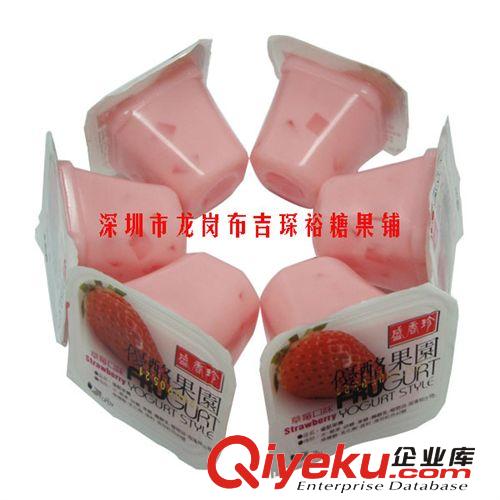 台湾盛香珍 优酪果园果冻（草莓味）进口休闲食品 6kg 散装