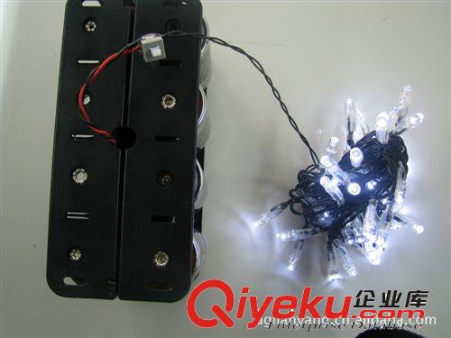 供应电池盒LED灯串  装饰灯串   节庆灯彩装饰