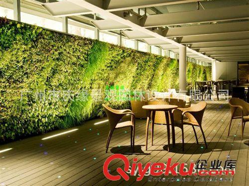 公司室外装饰立体仿真植物草墙 垂直绿化人造墙 仿真花草墙定做