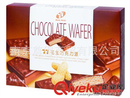 进口食品-台湾宏亚12（盒）77花生巧克力派-大陆授权代理商-