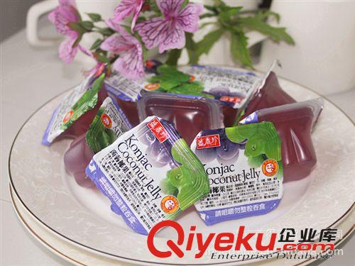 (葡萄味) 散装盛香珍蒟蒻椰果 6kg 台湾食品代理商 货源稳定