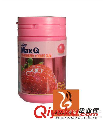 进品食品-统一糖菓-Hau Max Q口香糖(草莓优格)-南京尊得代理
