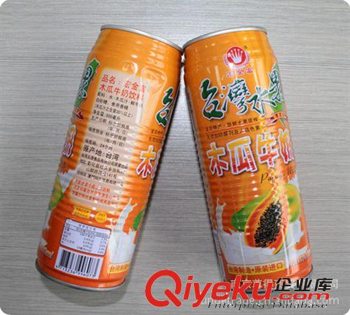 台湾进口饮料－宏金富台湾水果饮料－木瓜牛奶－30%原果汁含量