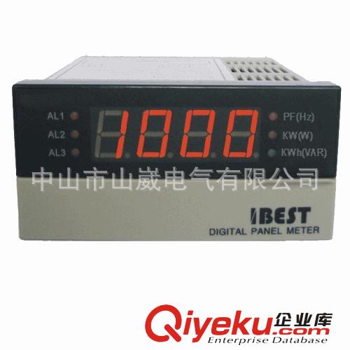 单相电量表功率显示器电流电压表DW8带4-20mA变送厂家 山崴厂家