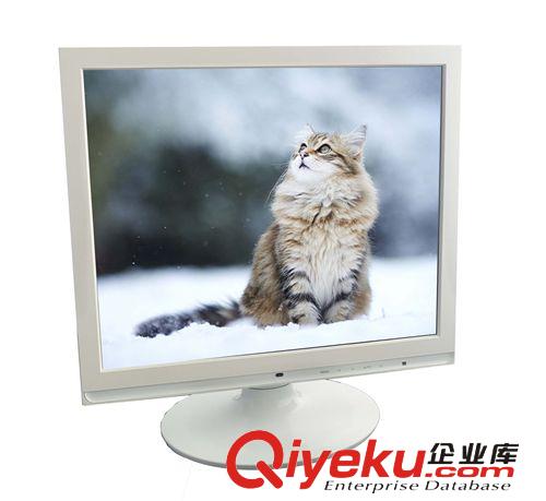 厂家热销15寸液晶白色电视显示器 白色液晶显示器