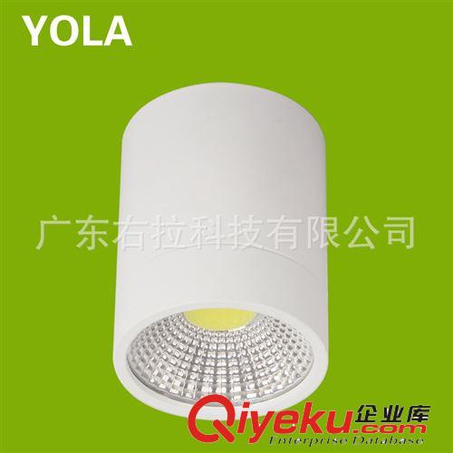 LED明装筒灯2.5寸全套一体化3w5w7w9w12wgd客厅店铺免开孔