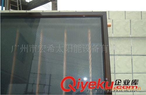 厂家直销平板太阳能铜管铝翼阳极氧化2平方工程板