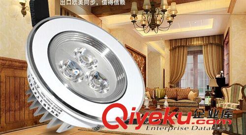 热销一件代发LED客厅饭厅天花灯节能环保开孔5-6公分7-7.5公分