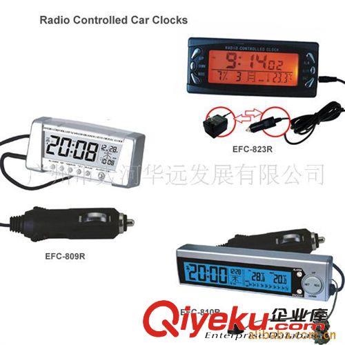 供应车载电子钟表，汽车小电器，汽车温度计，车载时钟