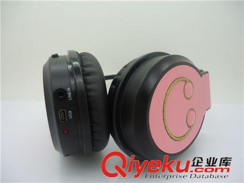 深圳厂家供精美头戴式无线插卡耳机 可用于电脑 便携式创意耳机