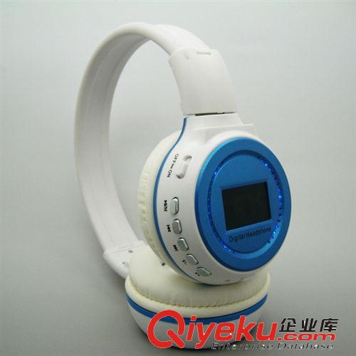 厂家生产精美头戴式无线插卡耳机听力耳机 LCD背光歌词显示JT2810