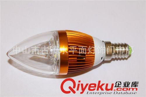 长期生产 尖泡蜡烛灯1W  E27E14LED蜡烛灯SPM-L3