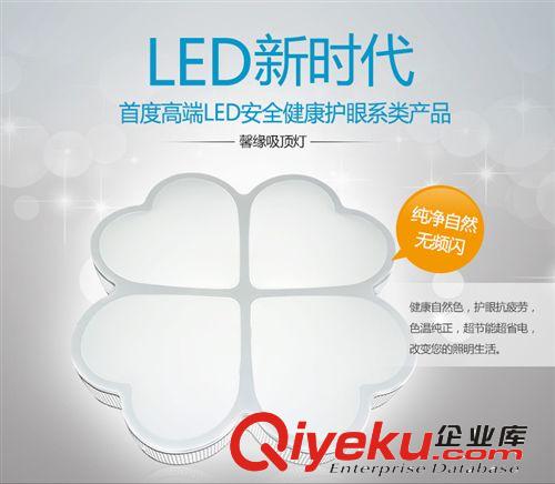 产家tj批发LED吸顶灯/LED四叶草天花灯 led面板灯/客厅灯