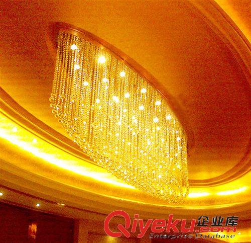 现代led吸顶灯 客厅水晶灯方形不锈钢水晶遥控灯餐厅 水晶节能灯